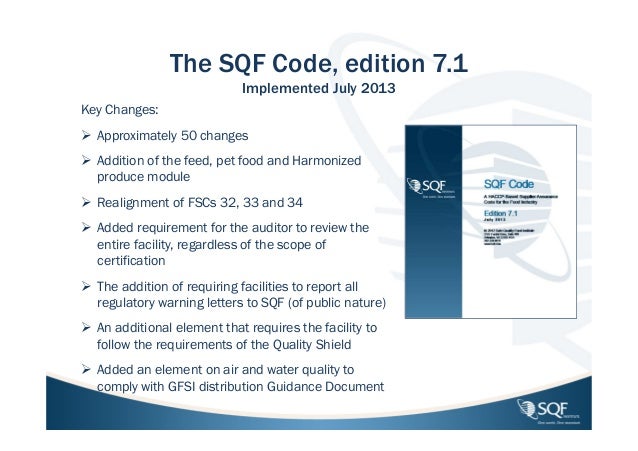 sqf edition 8 guidance document