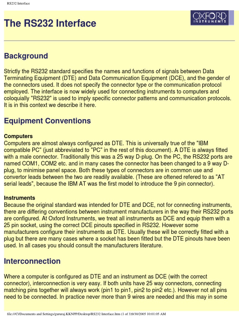 dte_dce interface specification document