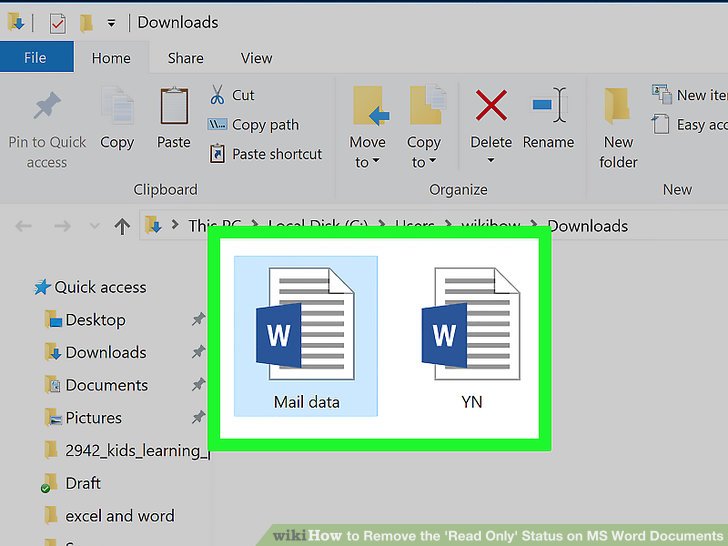 how to edit a read only document