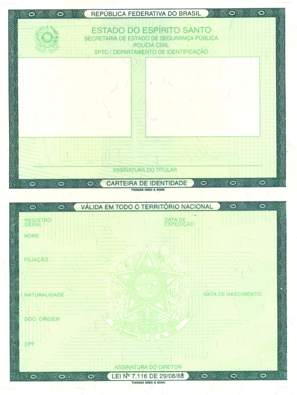 birth certificate national id document