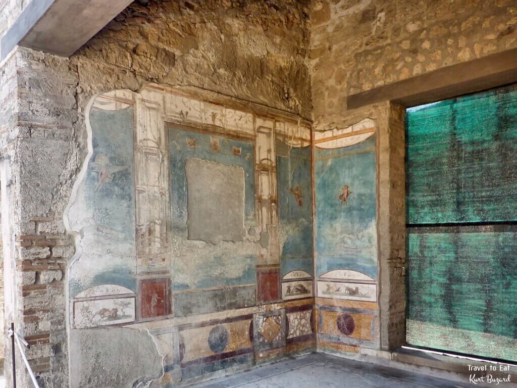 documentation of the site of pompeii