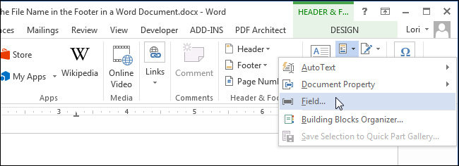 how do i insert a file into a word document