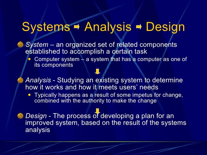 what is system documentation in system analysis and design