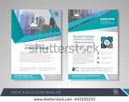 business document presentation front cover