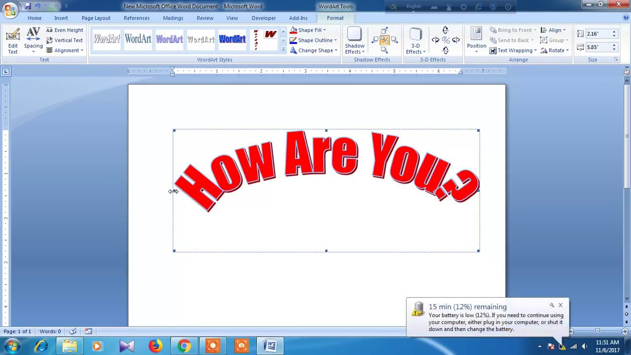 how can find a word in my word document