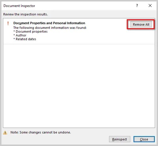 how to remove track changes from word document