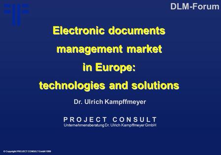 electronic document management system project