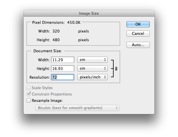 how to change document size in photoshop