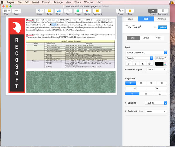 how to convert a pages document to pdf