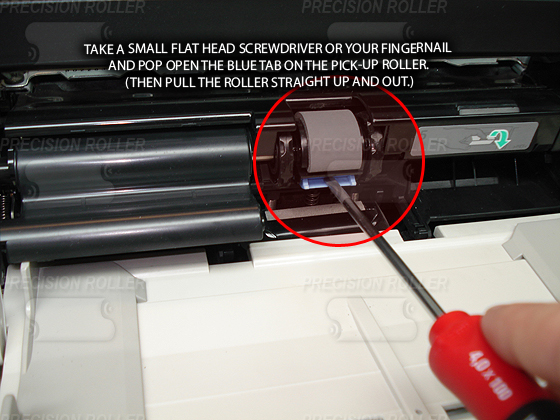 how to replace hp m476 document feeder rollers