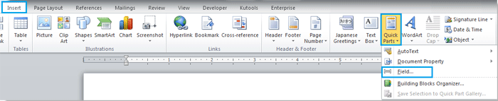 inserting pages in word from another word document