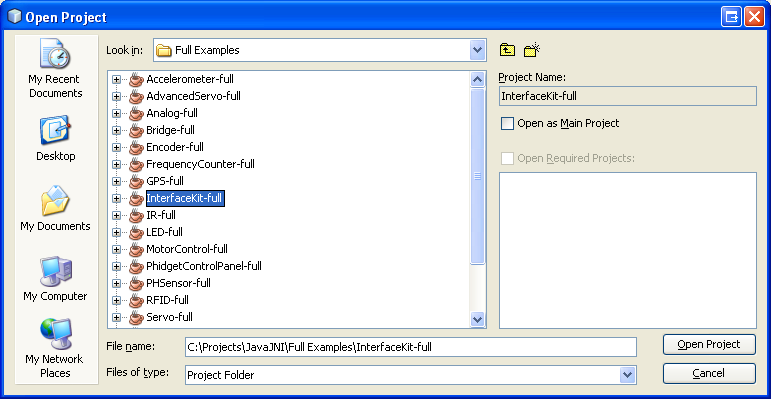 java project documentation example