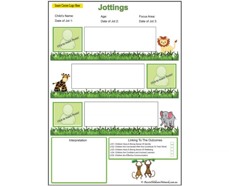 jottings documentation method for duplo play